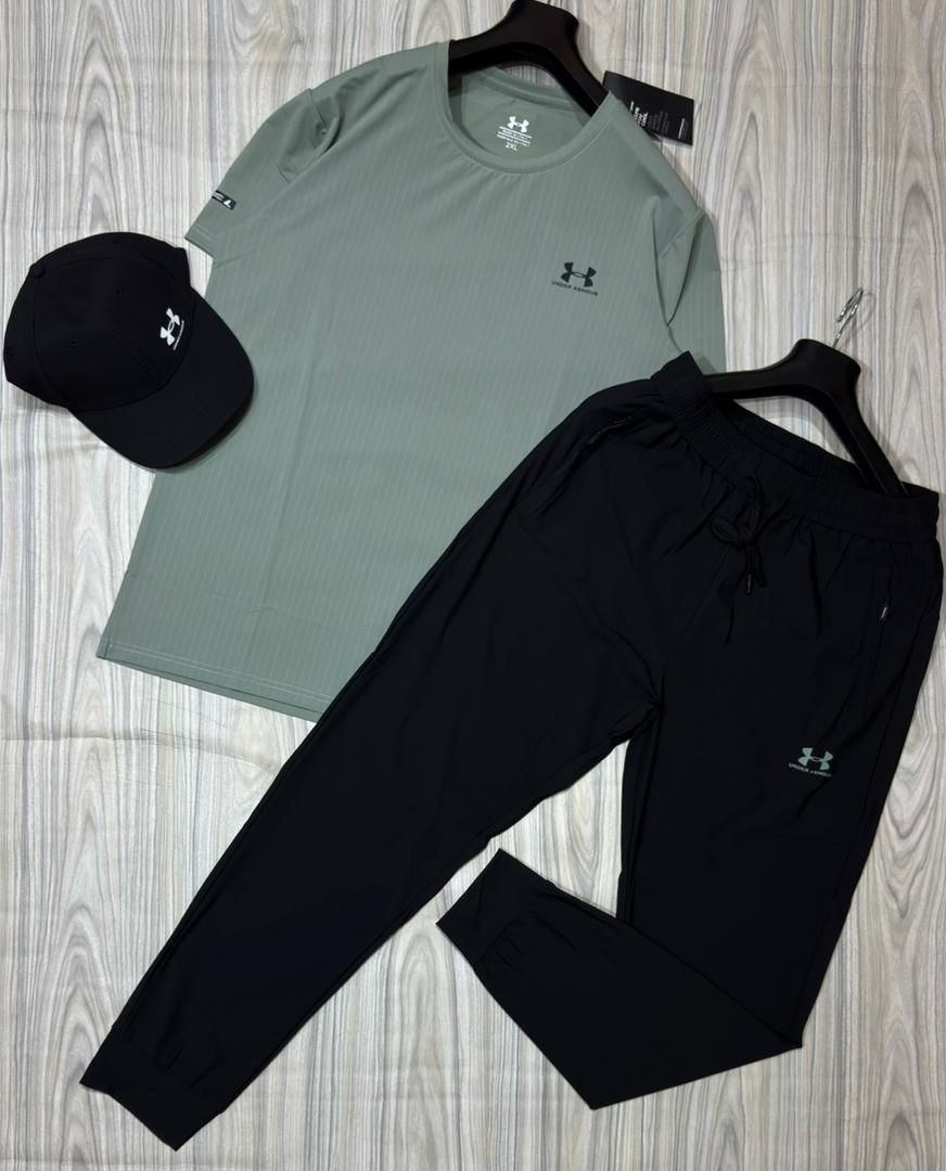 Tenue de Sport Manche courte – Haut + Pantalon + casquette