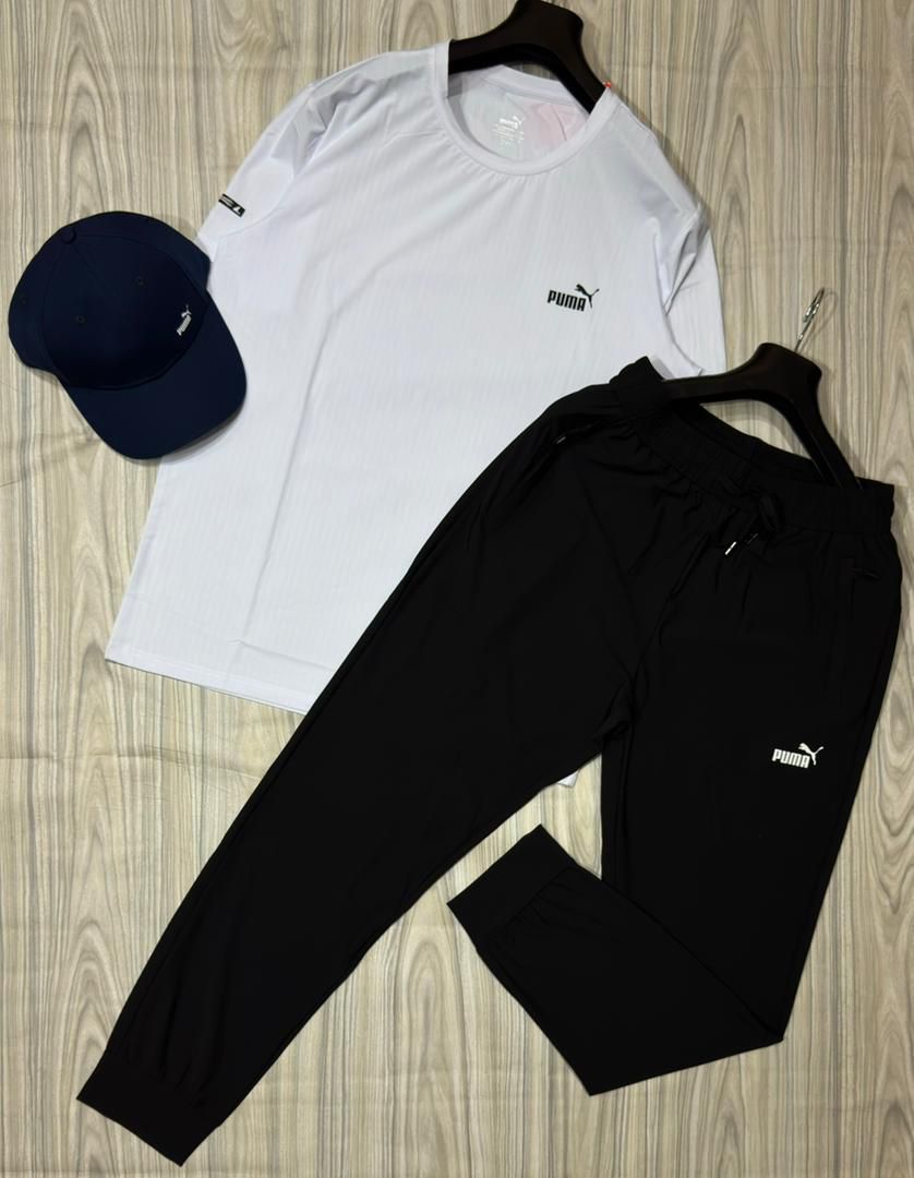 Tenue de Sport Manche courte – Haut + Pantalon + casquette