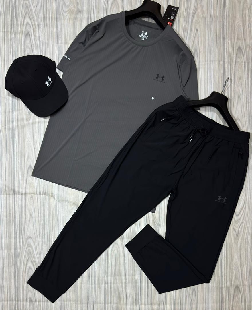Tenue de Sport Manche courte – Haut + Pantalon + casquette