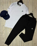 Tenue de Sport Manche courte – Haut + Pantalon + casquette