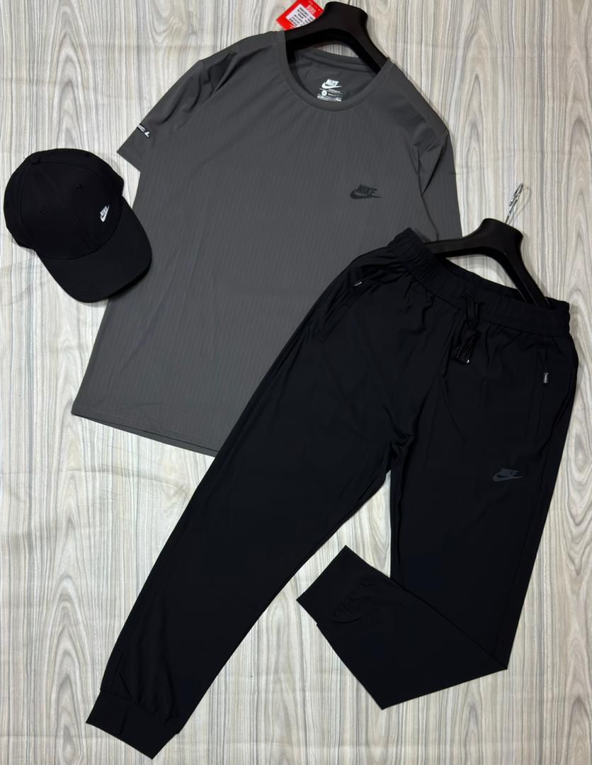 Tenue de Sport Manche courte – Haut + Pantalon + casquette