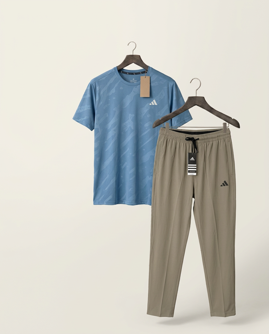 Tenue de Sport Manche Courte Haut + pantalon